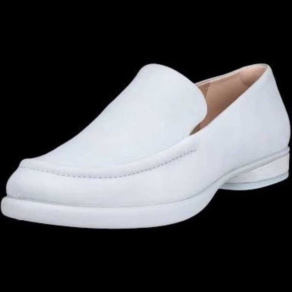 Women's ECCO Sculpted Luxe Loafer Pale Blue Size 41 10-10.5 NEW NIB